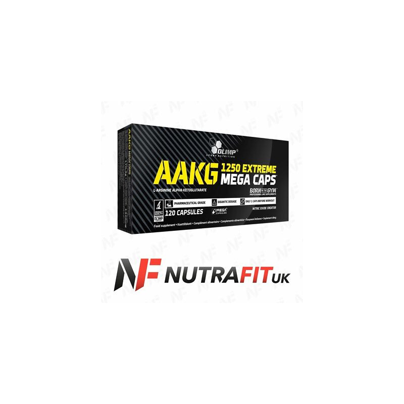 Olimp Nutrition AAKG 1250 Extreme 120 Mega Caps Olimp Nutrition AAKG 1250 Extreme 120 Mega Caps