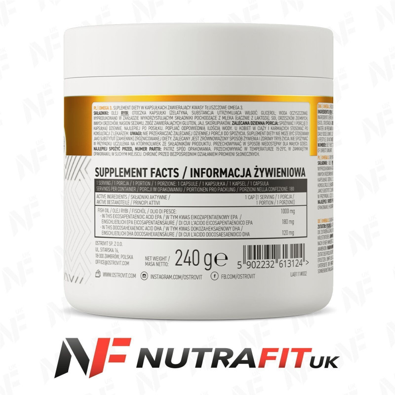 Ostrovit Omega 3 Caps Ostrovit Omega 3 Caps