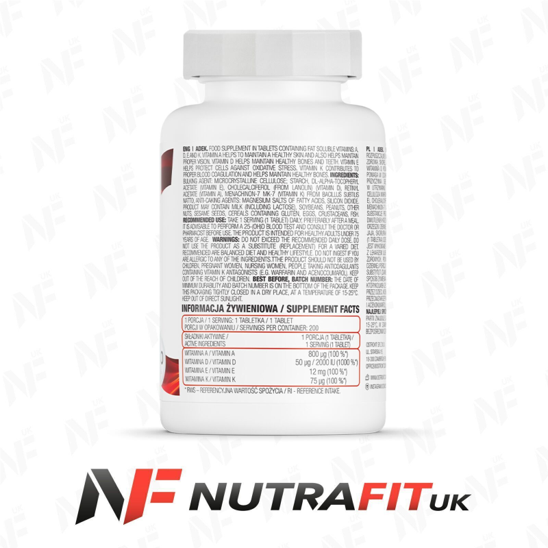 Ostrovit ADEK 200 Tabs Ostrovit ADEK 200 Tabs