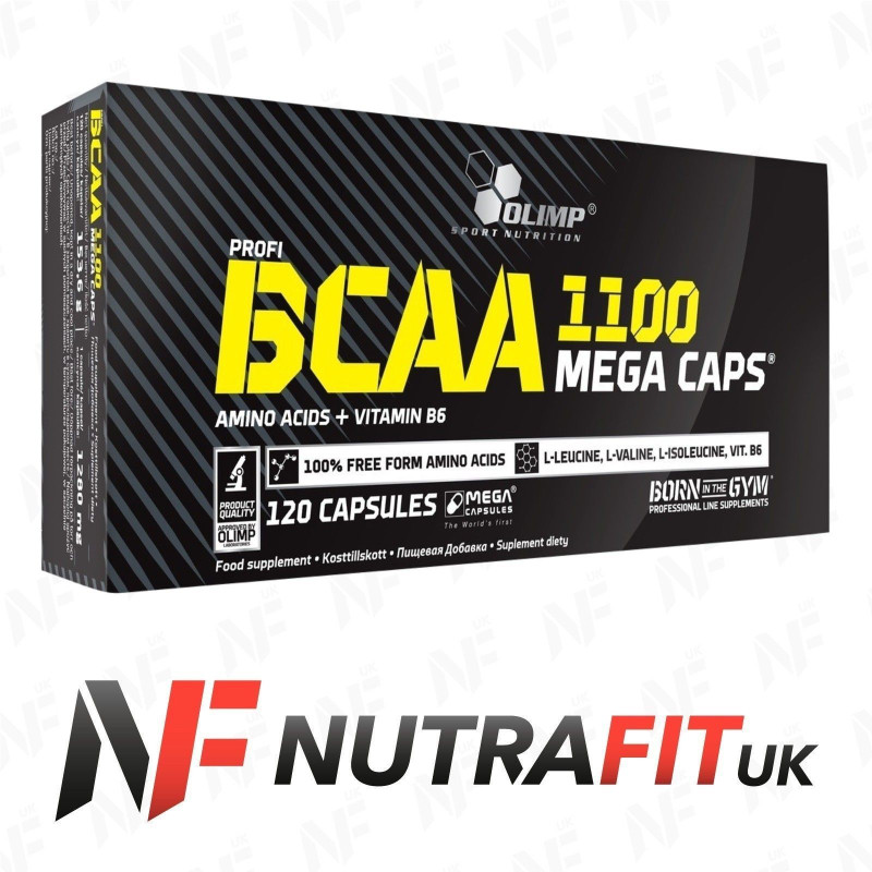 Olimp BCAA 1100 Mega Caps B6 120 Mega Caps