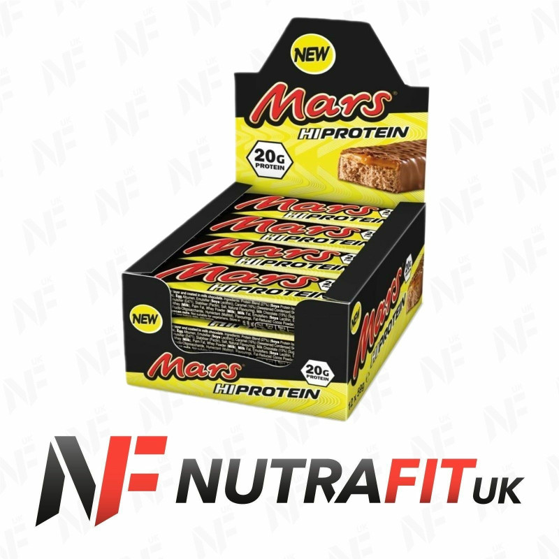 Mars Hi Protein Bars Original Chocolate Caramel 12 x 59g Mars Hi Protein Bars Original Chocolate Caramel 12 x 59g