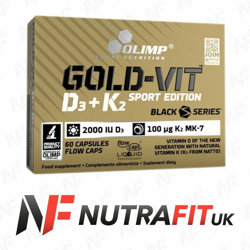 Olimp Nutrition Gold-vit D3 K2 Sport Edition 2000 IU 60 Caps