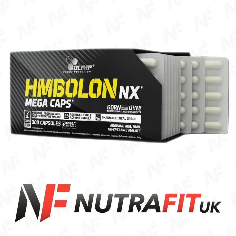 Olimp Hmbolon Nx Mega Caps HMB Tcm AAKG Arginine Amino Acid 300 Caps