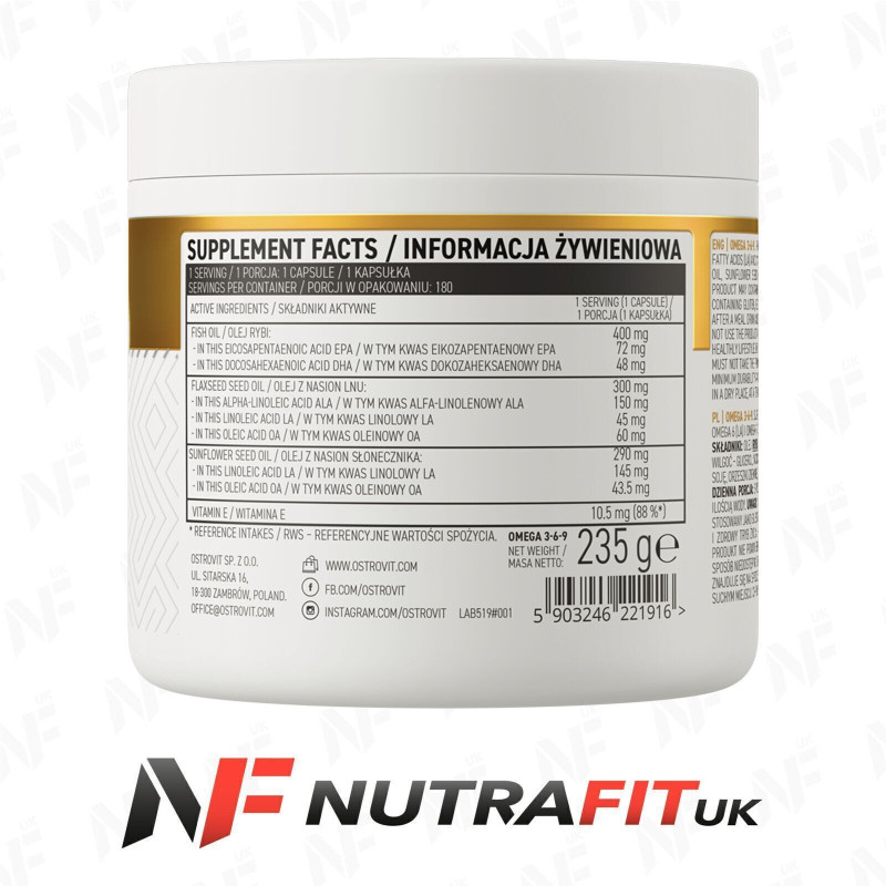 Ostrovit Omega 3-6-9 Caps Ostrovit Omega 3-6-9 Caps