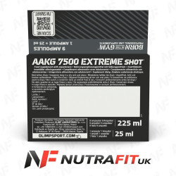 Olimp Nutrition AAKG 7500 Extreme Shot 9 x 25 ml Olimp Nutrition AAKG 7500 Extreme Shot 9 x 25 ml