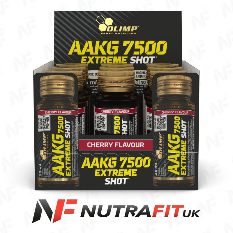 Olimp Nutrition AAKG 7500 Extreme Shot 9 x 25 ml Olimp Nutrition AAKG 7500 Extreme Shot 9 x 25 ml