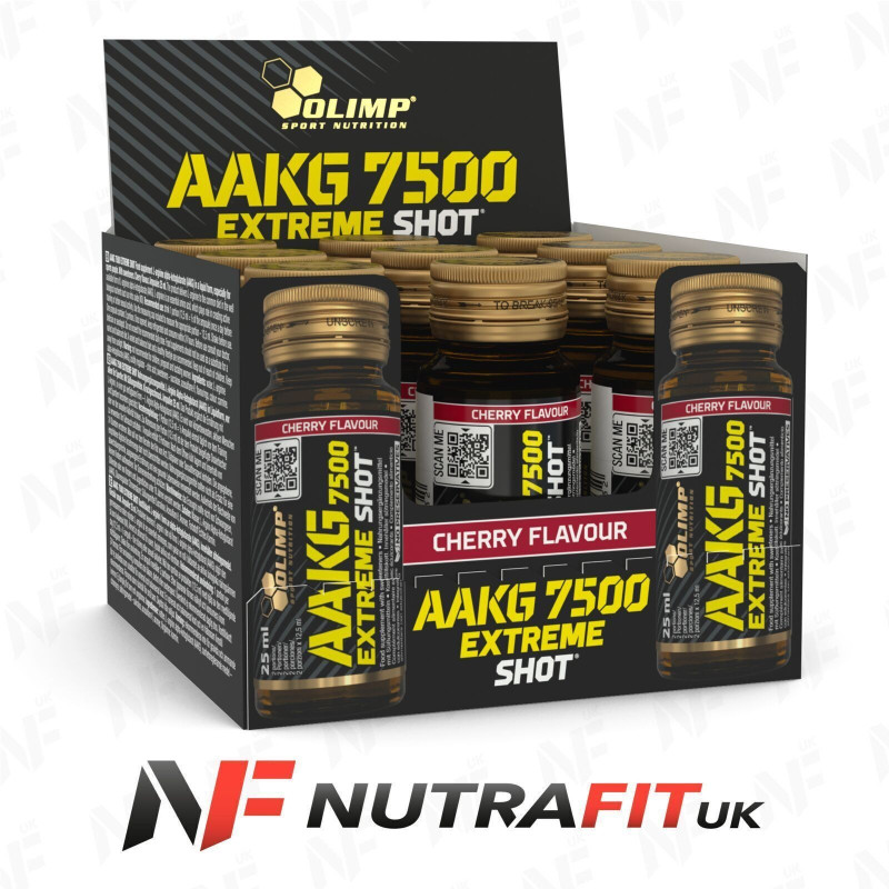Olimp Nutrition AAKG 7500 Extreme Shot 9 x 25 ml Olimp Nutrition AAKG 7500 Extreme Shot 9 x 25 ml