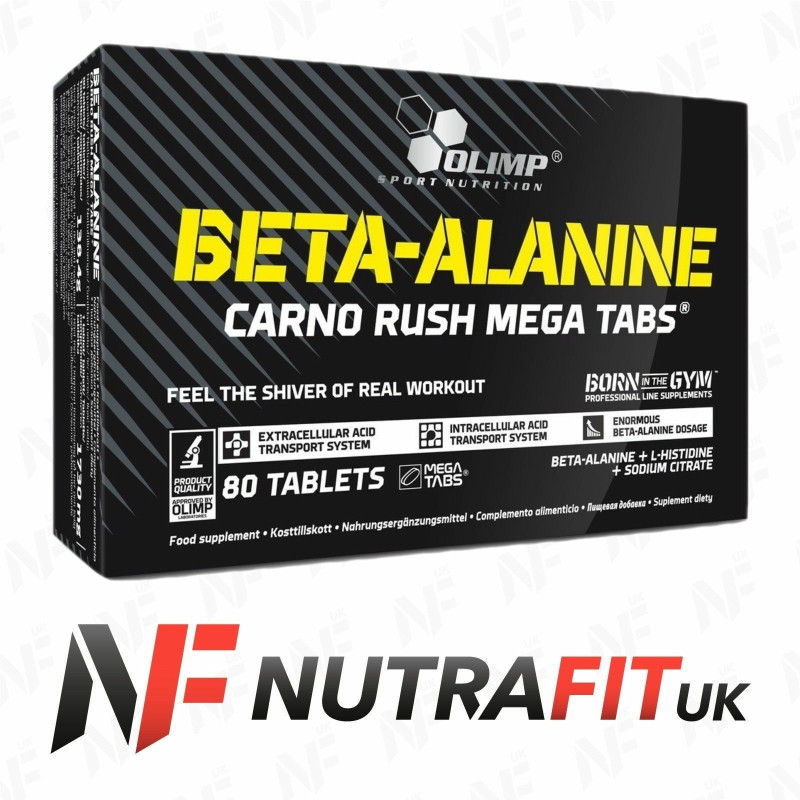 Olimp Nutrition Beta-Alanine Carno Rush 80 Tabs