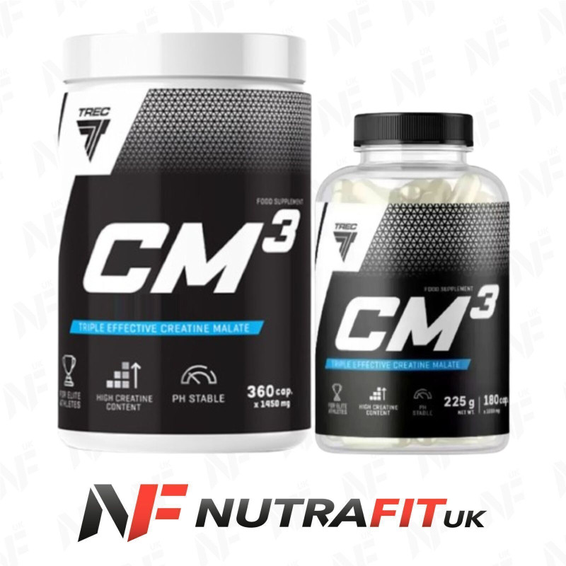 Trec Nutrition Cm3 Tri Creatine Malate Tcm Caps
