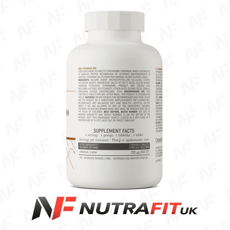 Ostrovit Chromium 200 Tabs