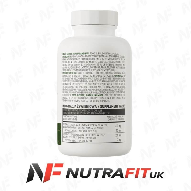 Ostrovit KSM-66 Ashwagandha 120 Caps Ostrovit KSM-66 Ashwagandha 120 Caps