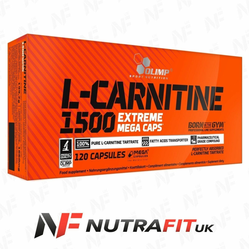 Olimp Nutrition L-carnitine 1500 Extreme 120 Mega Caps Olimp Nutrition L-carnitine 1500 Extreme 120 Mega Caps