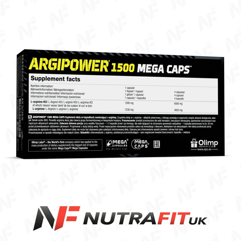 Olimp Nutrition Argipower 1500 120 Mega Caps