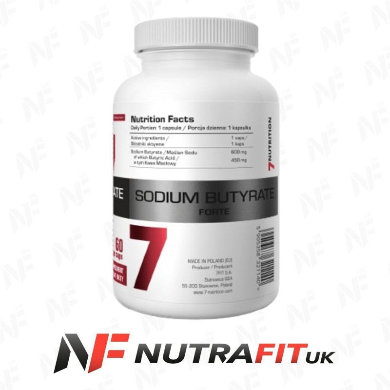 7Nutrition Sodium Butyrate Forte 60 Caps 7Nutrition Sodium Butyrate Forte 60 Caps