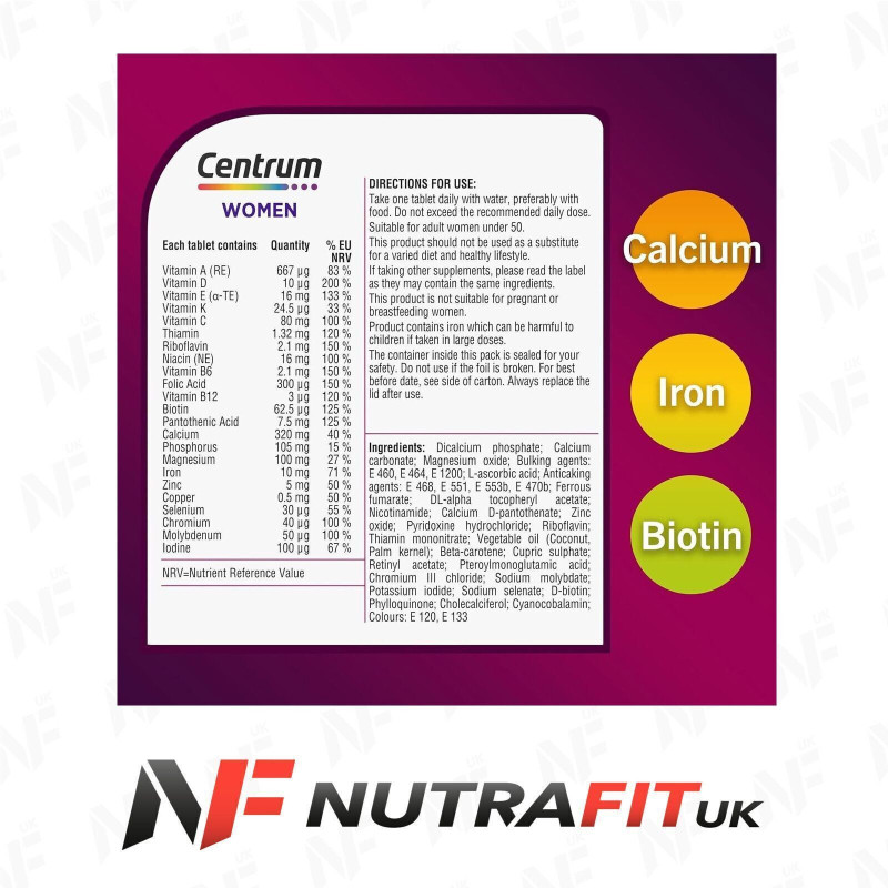 Centrum Women 60 Tabs Centrum Women 60 Tabs