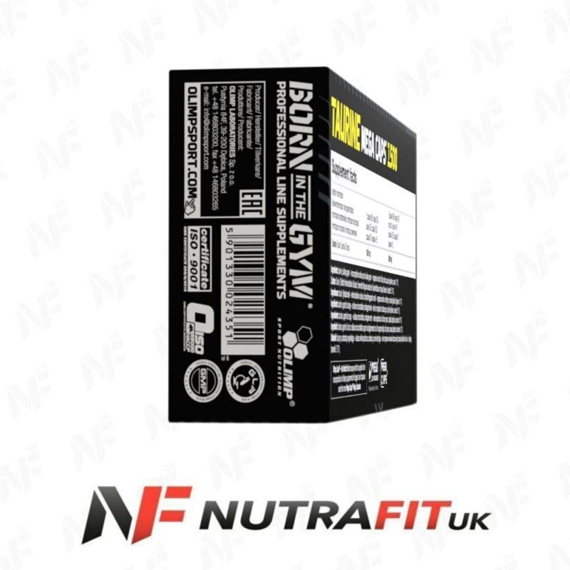 Olimp Nutrition Taurine 1500 120 Mega Caps