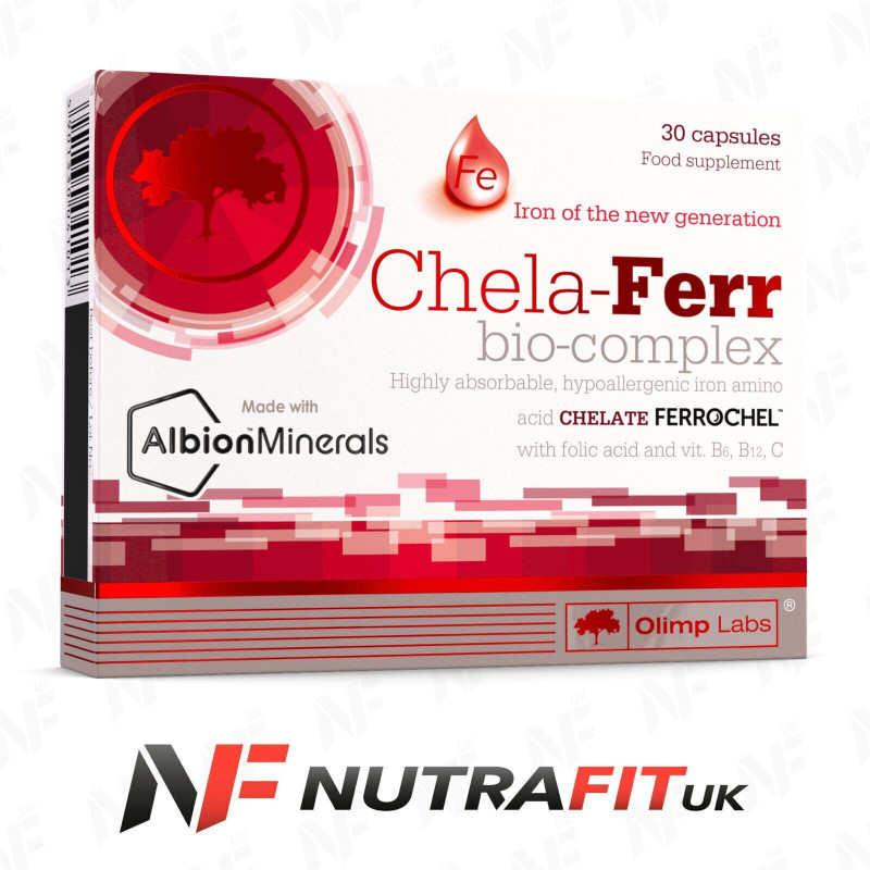 Olimp Labs Chela-Ferr Bio-Complex B6 B12 30 Caps