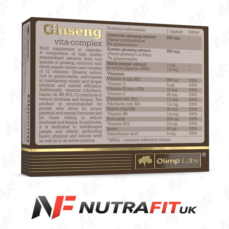 Olimp Labs Ginseng Vita-Complex 30 Caps Olimp Labs Ginseng Vita-Complex 30 Caps