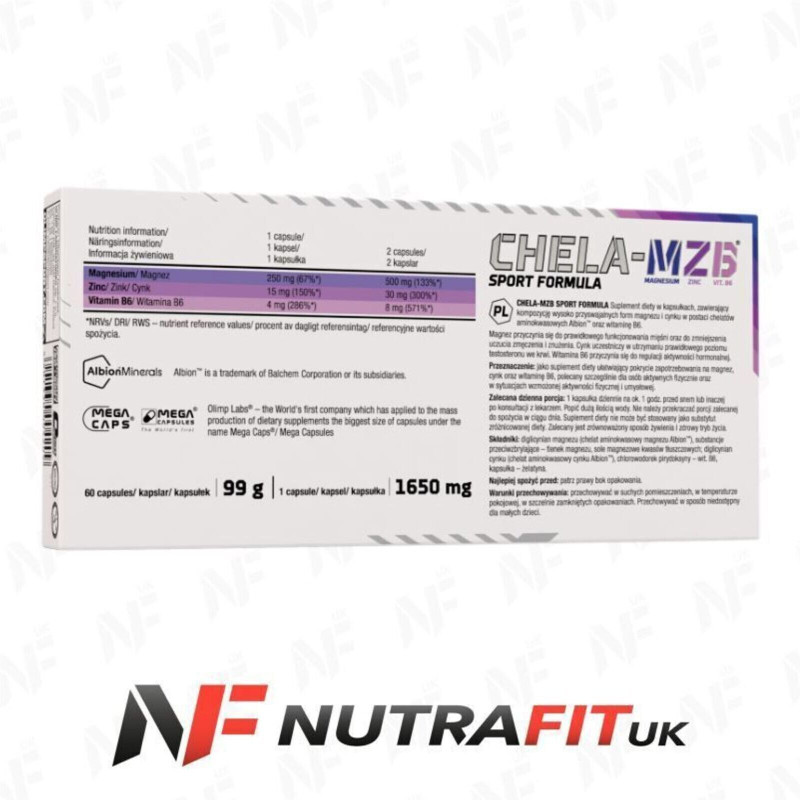 Olimp Nutrition Chela-MZB 60 Mega Caps Olimp Nutrition Chela-MZB 60 Mega Caps
