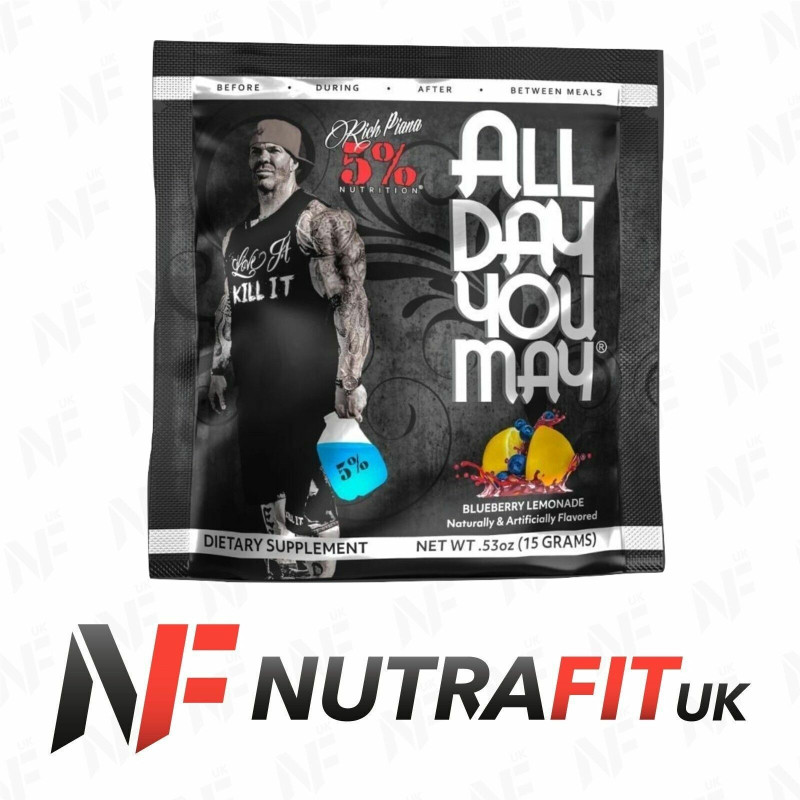 Rich Piana 5% Nutrition All Day You May Rich Piana 5% Nutrition All Day You May