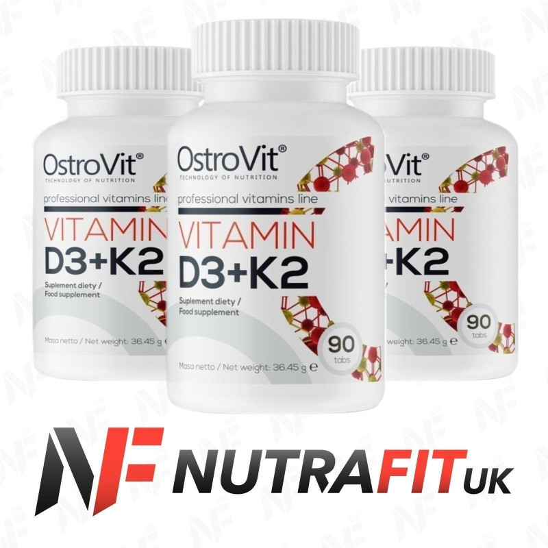 Ostrovit Vitamin D3 K2 Mk-7 90 Tabs
