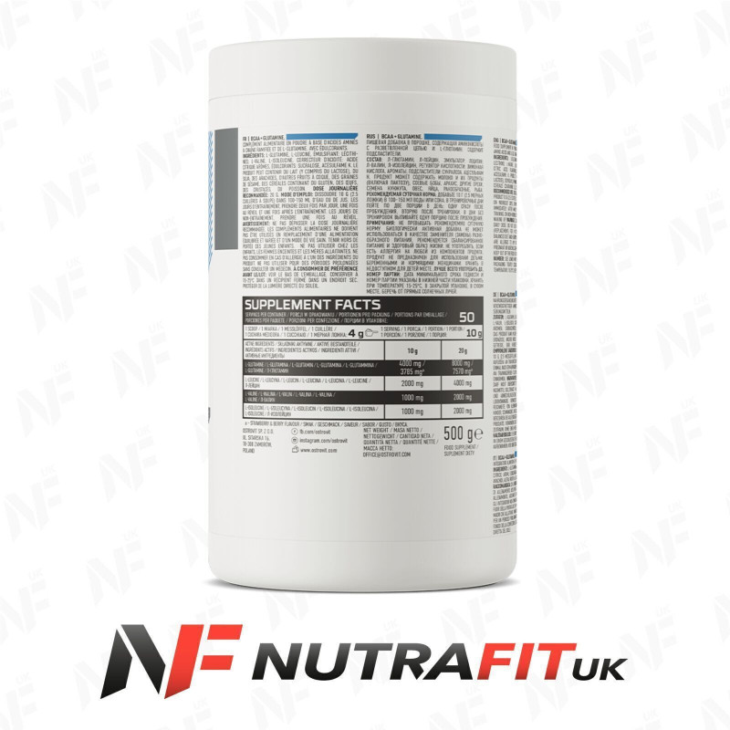 Ostrovit BCAA + Glutamine Powder Ostrovit BCAA + Glutamine Powder
