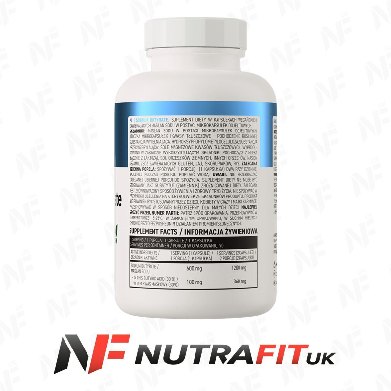 Ostrovit Sodium Butyrate 90 Caps Ostrovit Sodium Butyrate 90 Caps