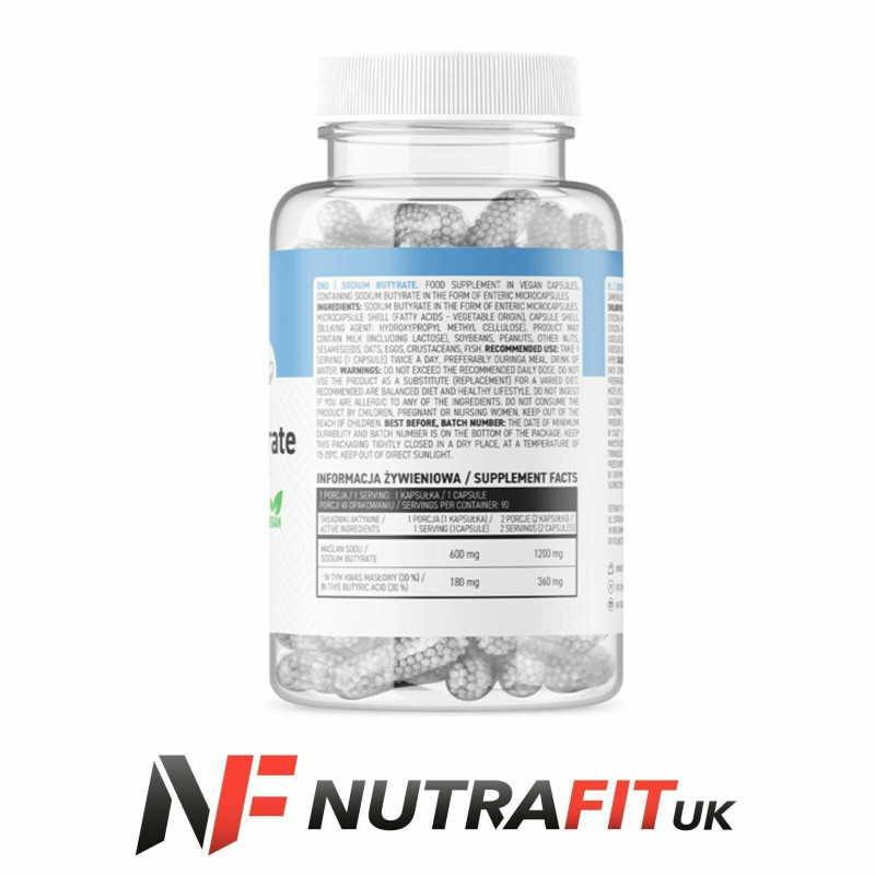 Ostrovit Sodium Butyrate 90 Caps Ostrovit Sodium Butyrate 90 Caps