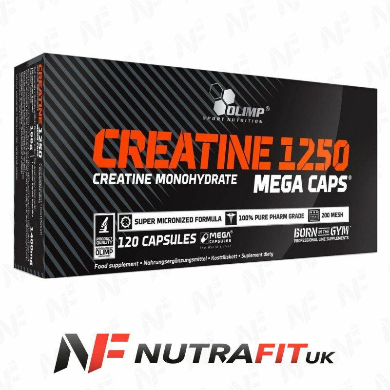 Olimp Creatine Monohydrate 1250 120 Mega Caps
