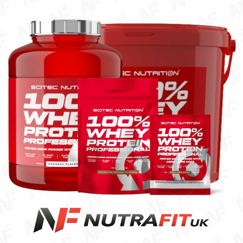 Scitec Nutrition 100 Whey Protein Professional No Added Sugar Powder