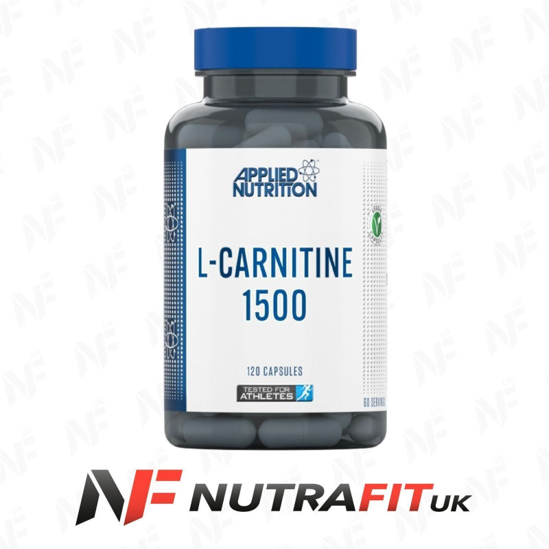 APPLIED NUTRITION L-CARNITINE 1500 diet fat weight loss support 120 veggie caps