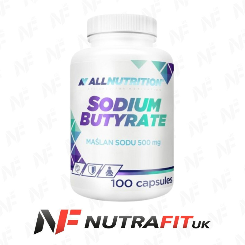 ALLNUTRITION SODIUM BUTYRATE 500 mg butyric acid diet food support 100 caps