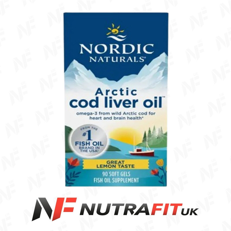 NORDIC NATURALS ARCTIC COD LIVER OIL omega 3 750 mg fish oil EPA DHA softgels
