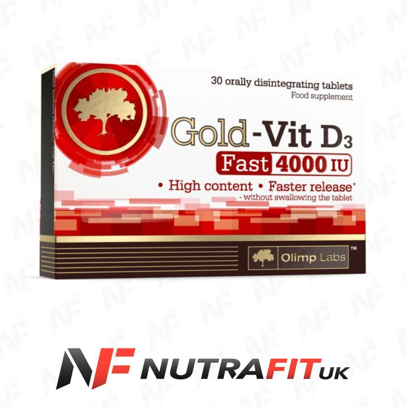 Olimp Gold-vit D3 Fast 4000 IU 30 4000 IU Tabs