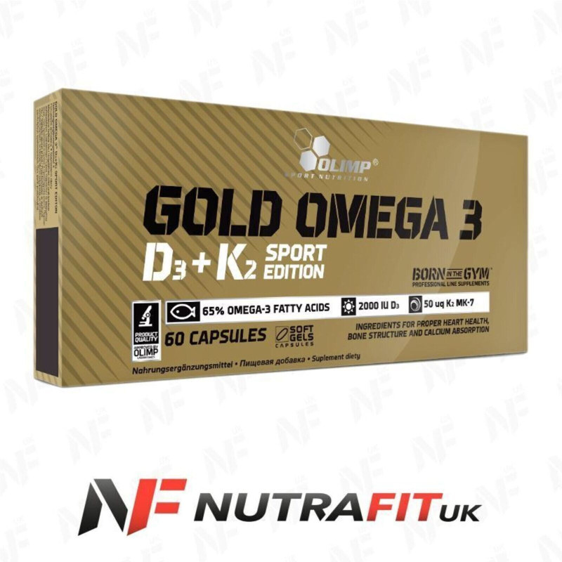 Olimp Gold Omega D3 K2 Sport Edition 60 Caps