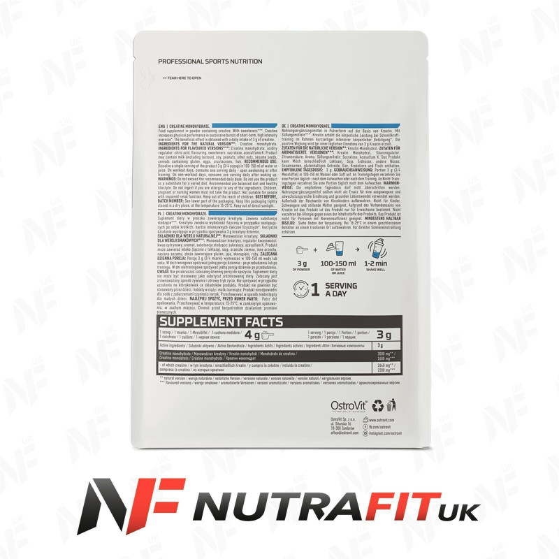 Ostrovit Creatine Monohydrate Natural Powder