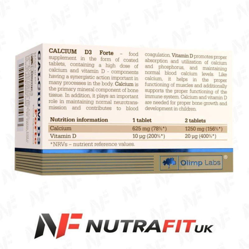 Olimp Calcium D3 Forte 60 Tabs Olimp Calcium D3 Forte 60 Tabs