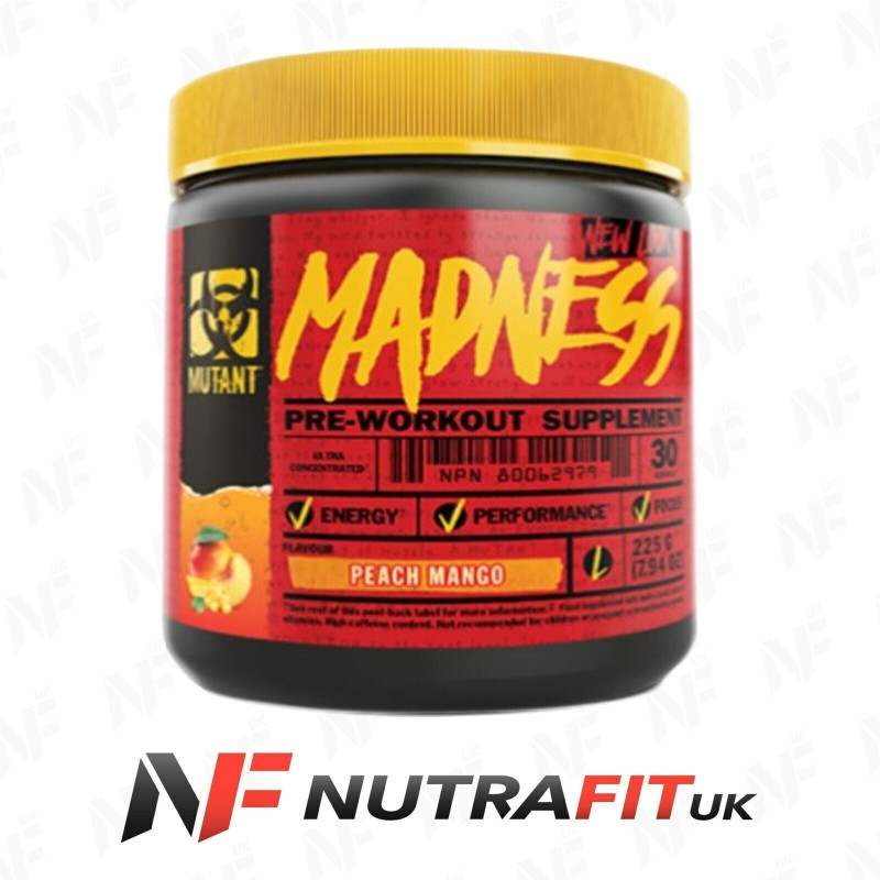 Mutant Madness Pre-Workout Powder 225g