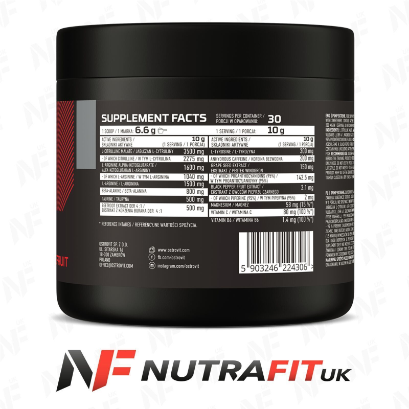 Ostrovit Pump Extreme AAKG 300 g