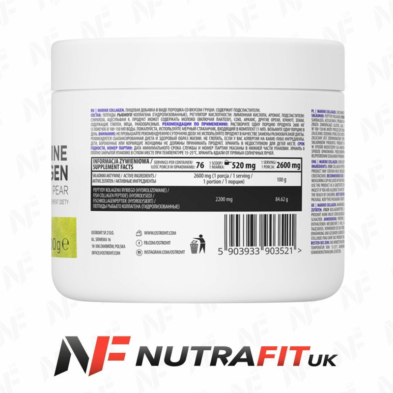 Ostrovit Marine Collagen Flavoured Powder 200 g Ostrovit Marine Collagen Flavoured Powder 200 g