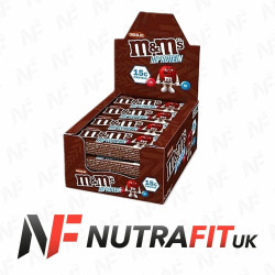 M&M's Hi Protein Bars Chocolate Peanut 12 x 51g