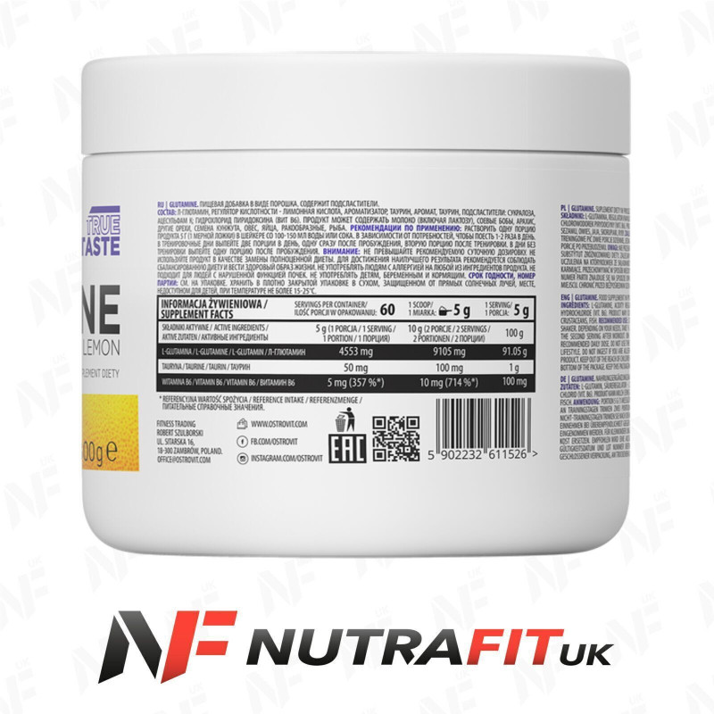 Ostrovit Glutamine Flavoured Powder