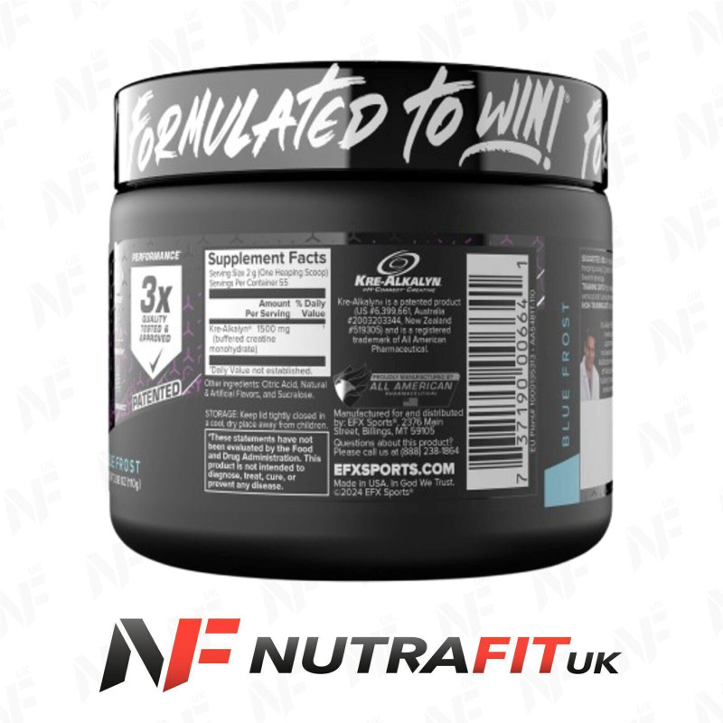 EFX Sports Kre-Alkalyn Flavoured Powder