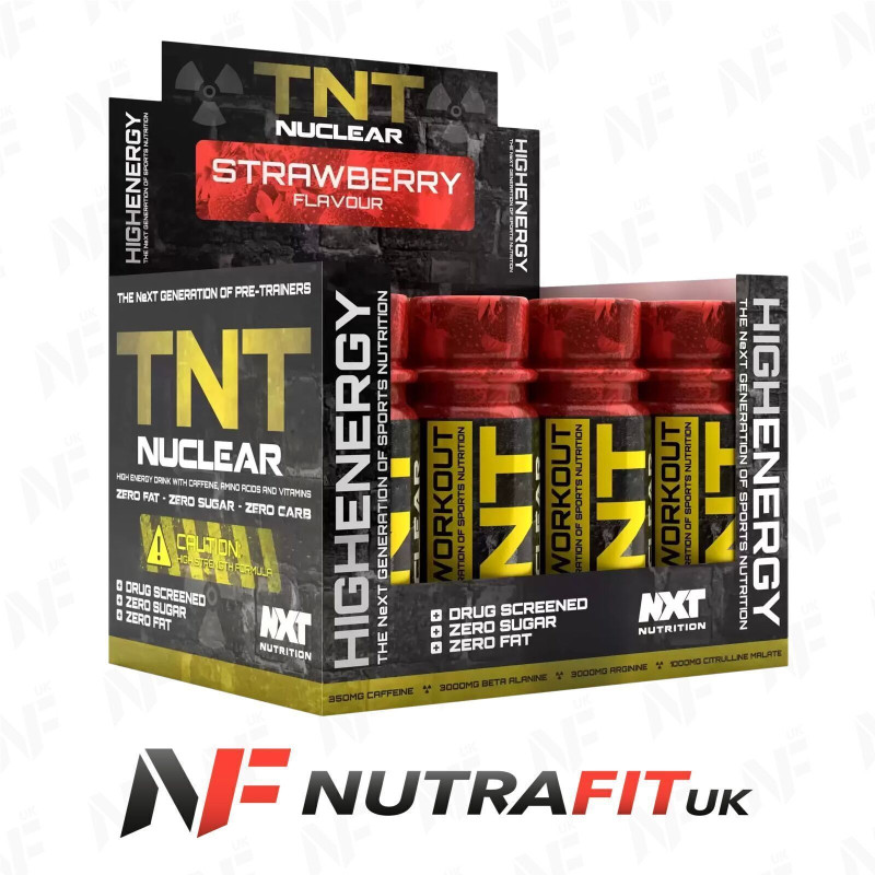 NXT Nutrition TNT Nuclear Shots 12 x 60ml