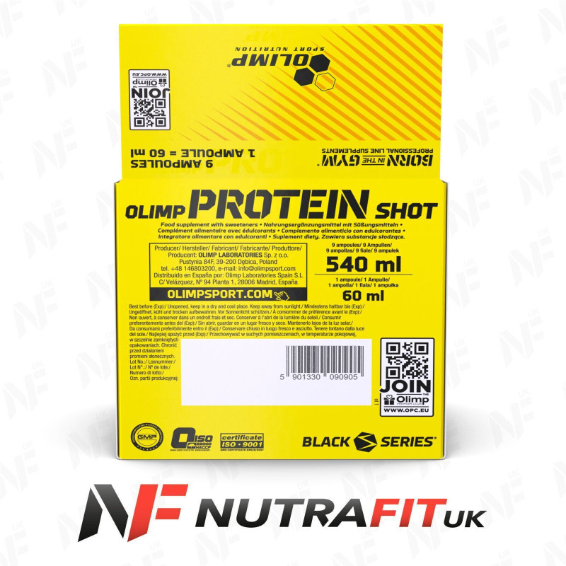 Olimp Nutrition Protein Shots 9 x 60 ml
