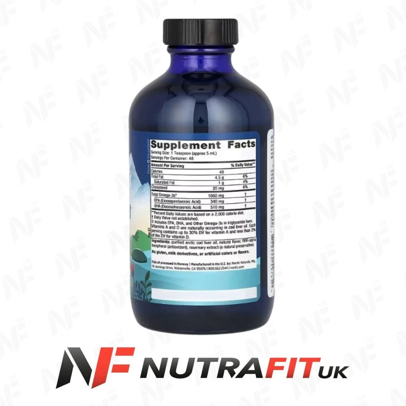 Nordic Naturals Arctic Cod Liver Oil 1060 mg Nordic Naturals Arctic Cod Liver Oil 1060 mg