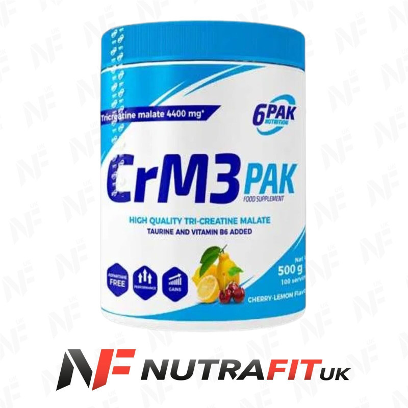 6PAK Nutrition CrM3 Pak Flavoured Powder