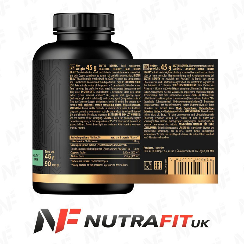 Trec Nutrition Biotin Beauty 90 Caps