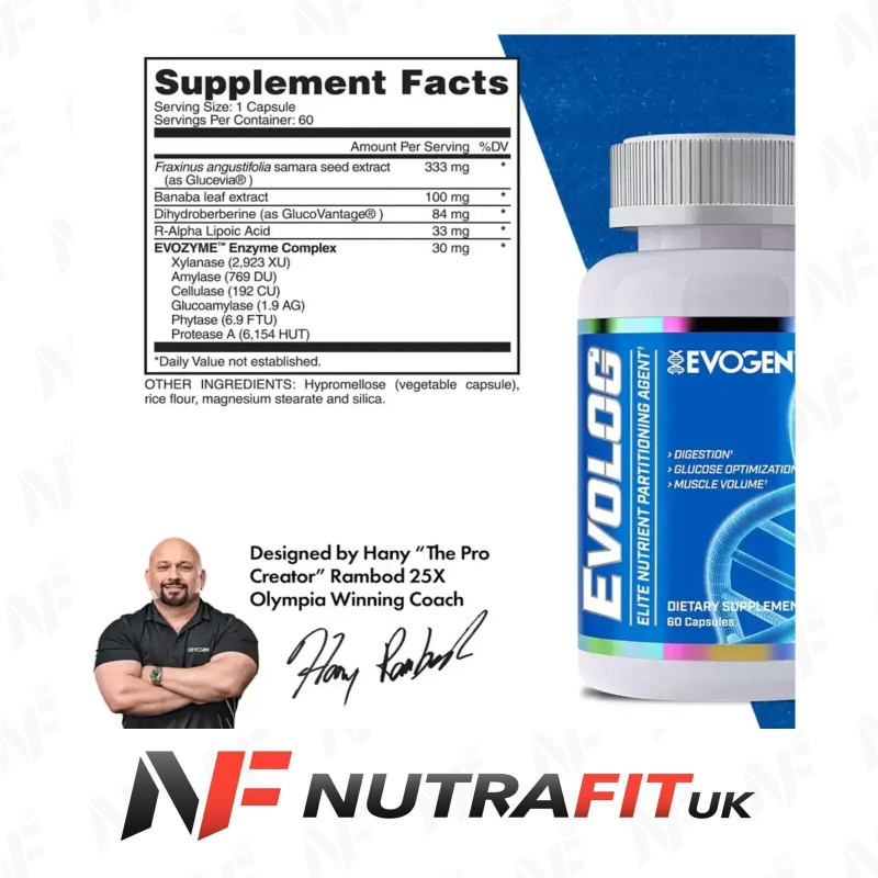 Evogen Evolog 60 Caps