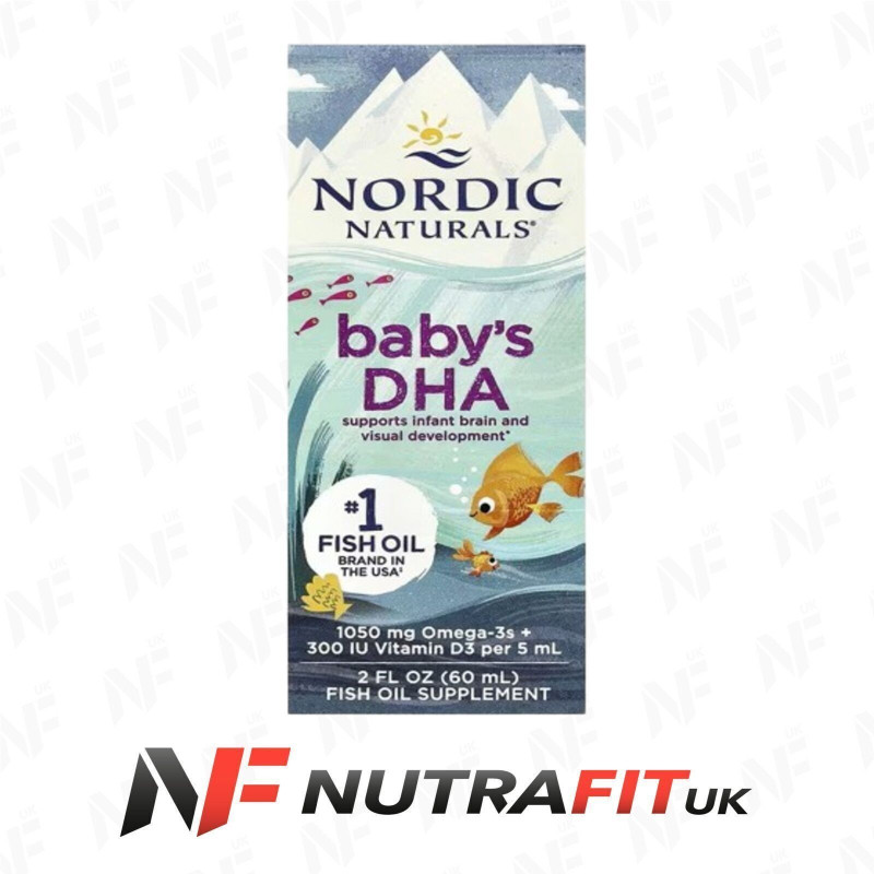 Nordic Naturals Baby's DHA 1050mg Omega 3 60ml